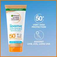 Garnier Ambre Solaire Sensitive Sun Cream SPF50+ 175ml