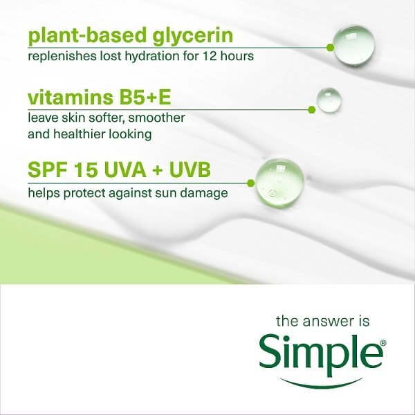 Simple Kind to Skin Protecting Light Moisturiser SPF15 125ml