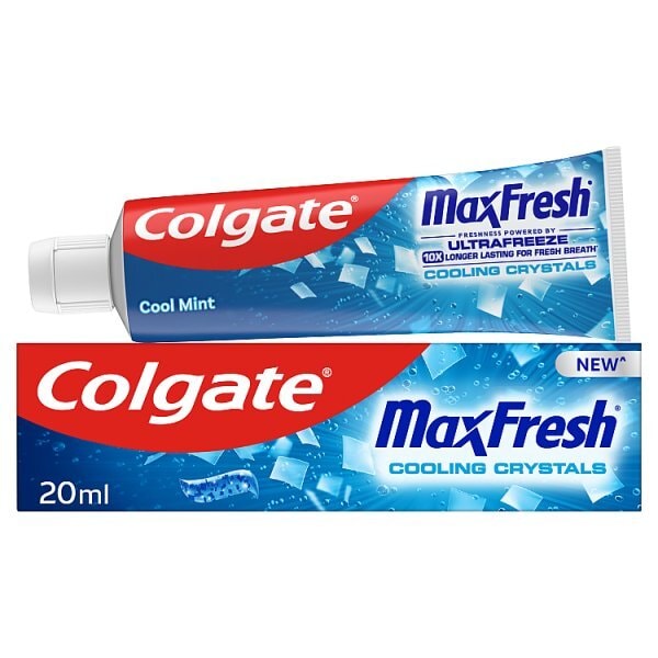 Colgate Max Fresh Cooling Crystals Toothpaste 20ml Travel
