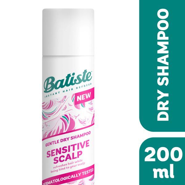 Batiste Sensitive Scalp Lightly Scented Dry Shampoo 200ml