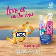 Vo5 Tame & Shine Hair Spray for a glossy finish 100ml