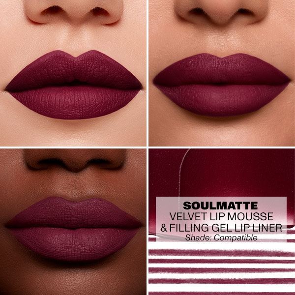 Morphe Soulmatte Filling Gel Lip Liner - Compatible