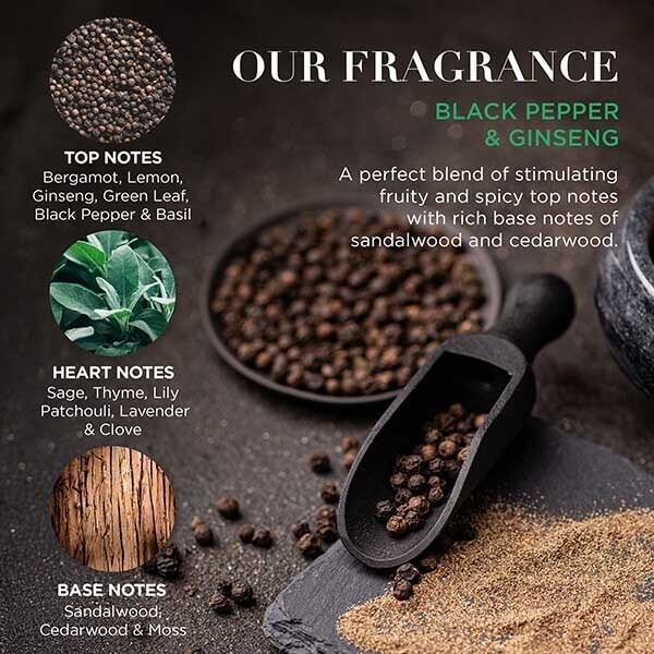 Baylis & Harding Black Pepper & Ginseng Gift Set