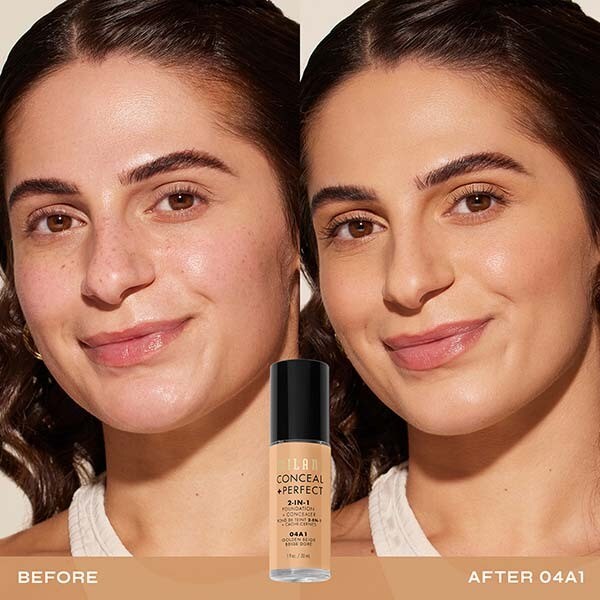Conceal + Perfect 2 in 1 Foundation 04A1 Golden Beige 30ml