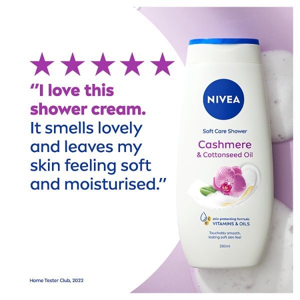 NIVEA Shower Gel Indulgent Moisture Cashmere 250ml