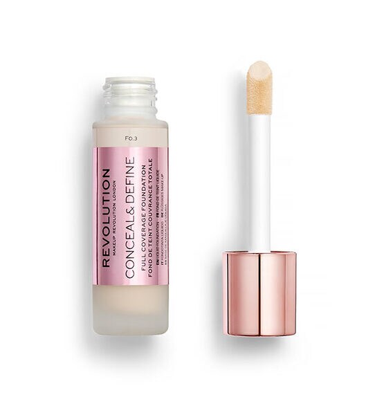 Revolution Conceal & Define Foundation F0.3
