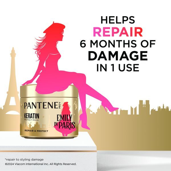 Pantene X Emily In Paris Hair Mask 300Ml