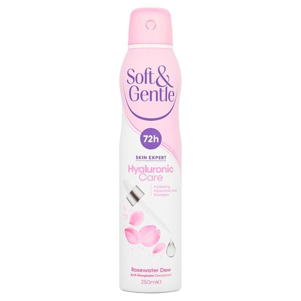 Soft & Gentle Hyaluronic Care 72H Deodorant Rosewater Dew