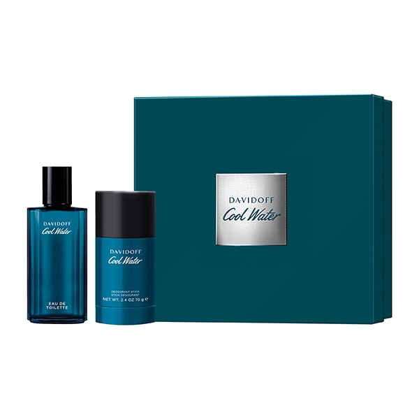 Davidoff Cool Water Eau de Toilette for Men Duo Giftset 75ml
