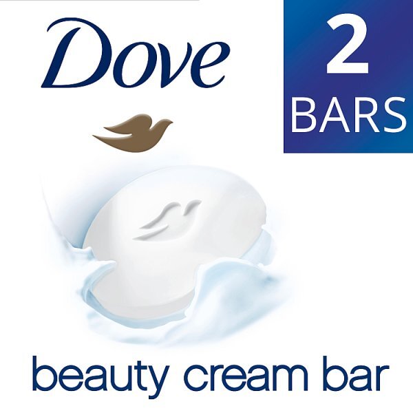 Dove Moisturising Soap Beauty Cream Bar x2 100g