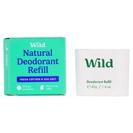 Wild Cotton & Sea Salt Deodorant Refill 40g