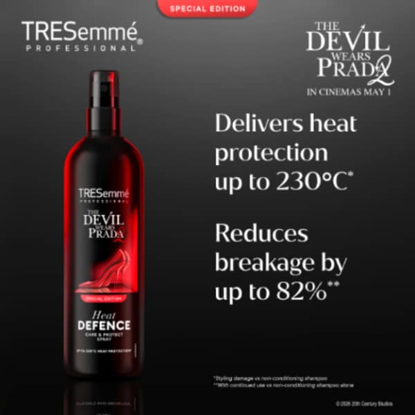 TRESemmé Devil Wears Prada 2 Heat Protect Hair Spray
