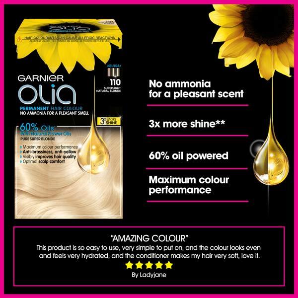 Garnier Olia 110 Super Light Blonde Permanent Hair Dye