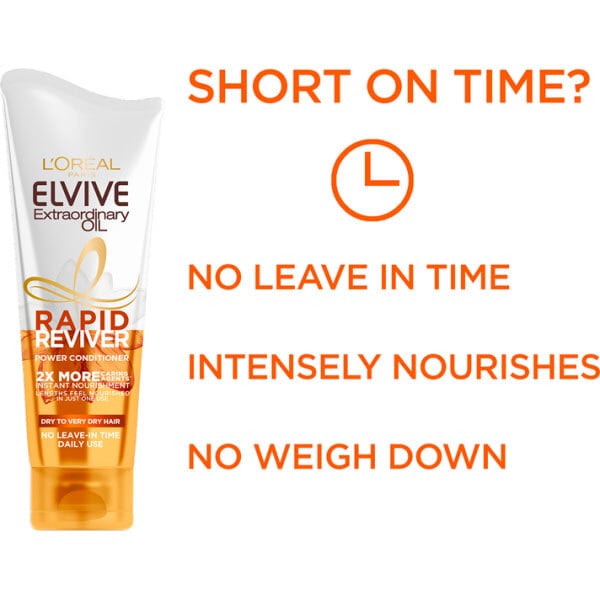 Elvive Rapid Reviver Treatment for Extraordinary Oils 200ml