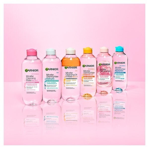 Garnier Micellar Gentle Peeling Water 1% PHA Glycolic Acid 400ml