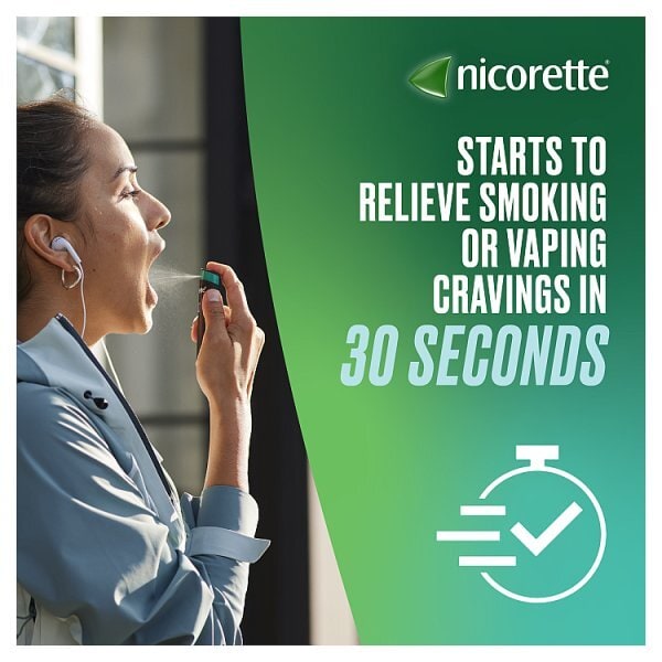 Nicorette® QuickMist Berry 1mg Mouthspray Duo (Stop Smoking)