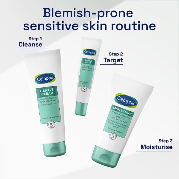 Cetaphil Gentle Clear Mattifying Blemish Moisturiser 89ml