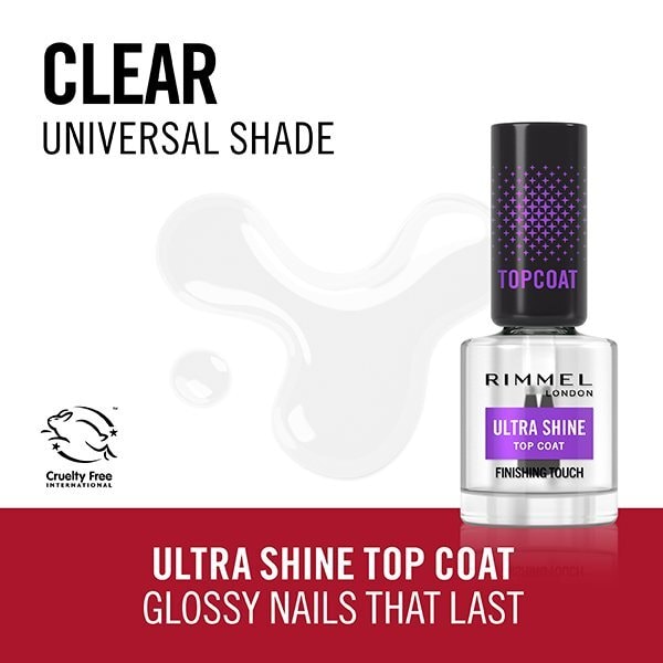 Rimmel Nail Effects Ultrashine Top Coat 12Ml