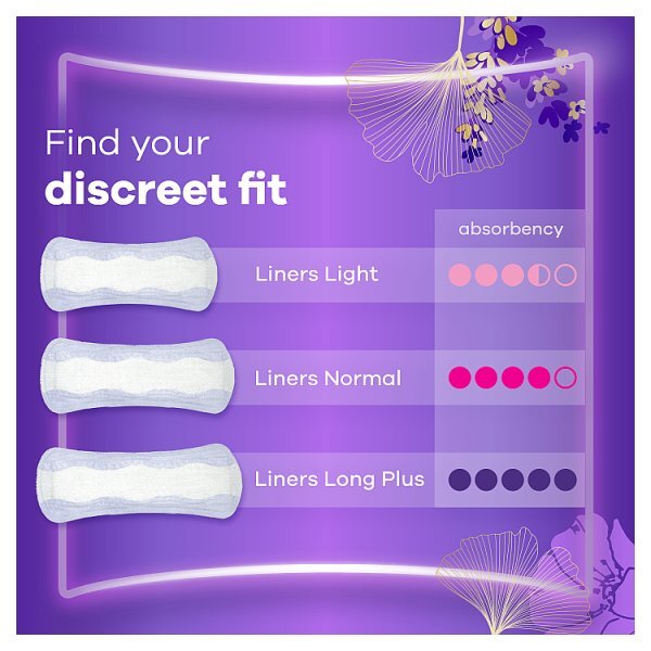 Always Discreet Incontinence Liners Normal 24