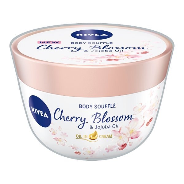 NIVEA Body Souffle Cherry Blossom & Jojoba Oil Cream 200ml