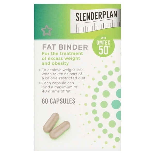 Superdrug Slenderplan Fat Binder 60 capsules