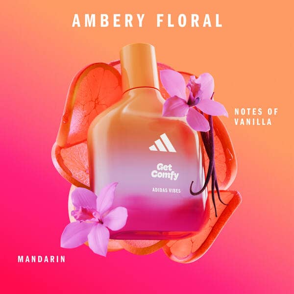 adidas Vibes Get Comfy Eau de Parfum, For All, 100ml