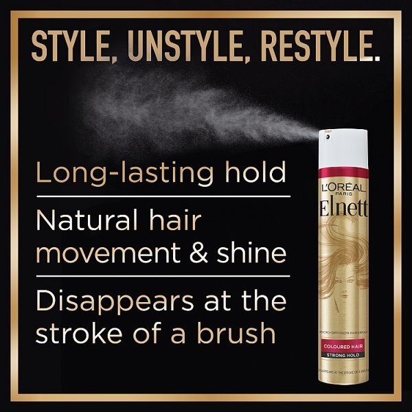 L'Oreal Hairspray Elnett Flexible Hold & Shine 400ml