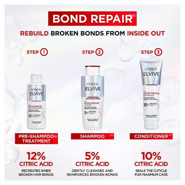 L'Oréal Paris Elvive Bond Repair Shampoo 200ml