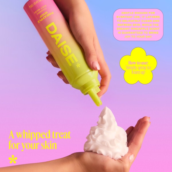 Daise Foaming Body Wash Pineapple 265 Ml