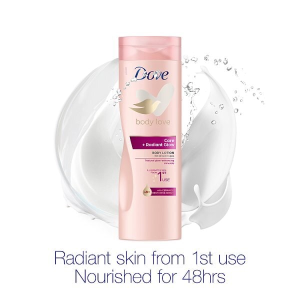 Dove Body Love Body Lotion Care + Radiant Glow 400 Ml