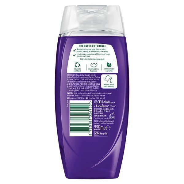 Radox Mineral Therapy Feel Relaxed Shower Gel 225 ml