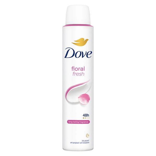 Dove Women Anti-Perspirant Deodorant Spray Floral 200ml