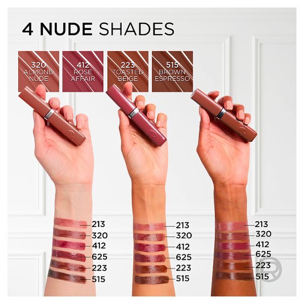 L'Oreal Paris Infallible Laque Resistance Nude 515 Brown Espresso