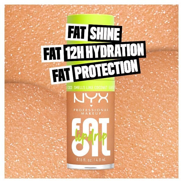 NYX Professional Makeup Fat Oil Lip Drip, Coconut Cutie