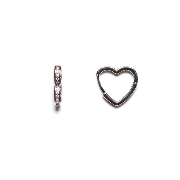 Sensation Jewellery Small Crystal Huggy Hoop