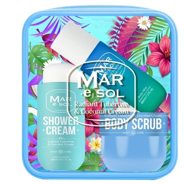 Mar E Sol Tuberose & Coconut Pamper Gift Set