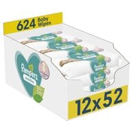 Pampers Sensitive Baby Wipes 12 Packs, 624 Wipes
