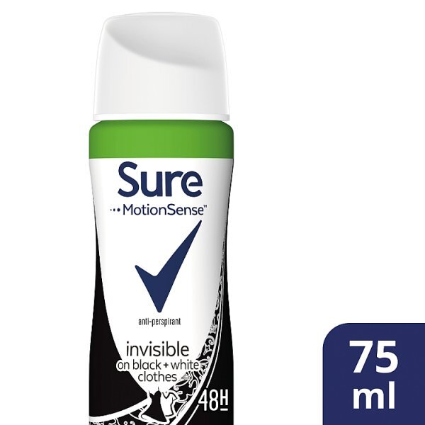 Sure Women Crystal Black & White Deodorant Compressed 75ml