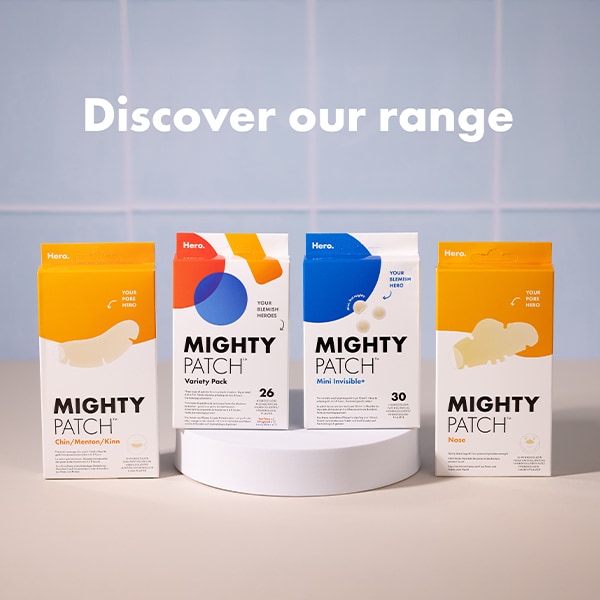 Hero Mighty Patch Chin Hydrocolloid Pimple & Acne Patches 10