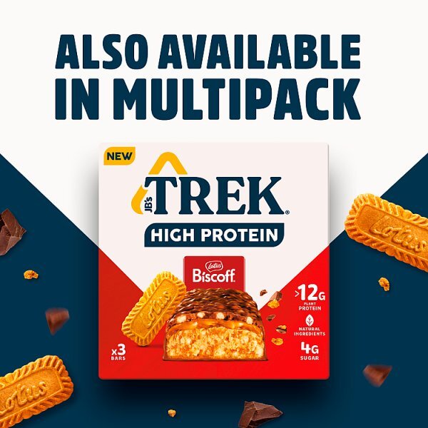 Trek High Protein Biscoff Protein Bar 55G