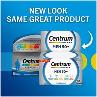 Centrum Men 50+ Multivitamins & Minerals, 30 Tablets