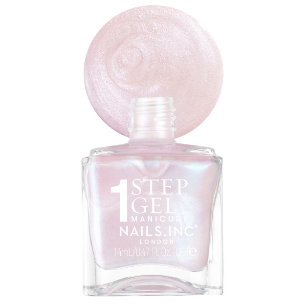 Nails.Inc It's Topless Kat Baby Pink Iridescent 14Ml