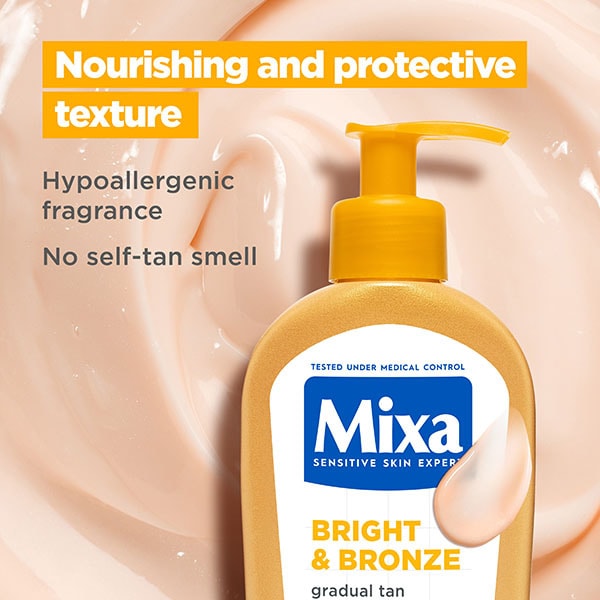 Mixa Niacinamide Bright & Bronze Gradual Tan 250ml