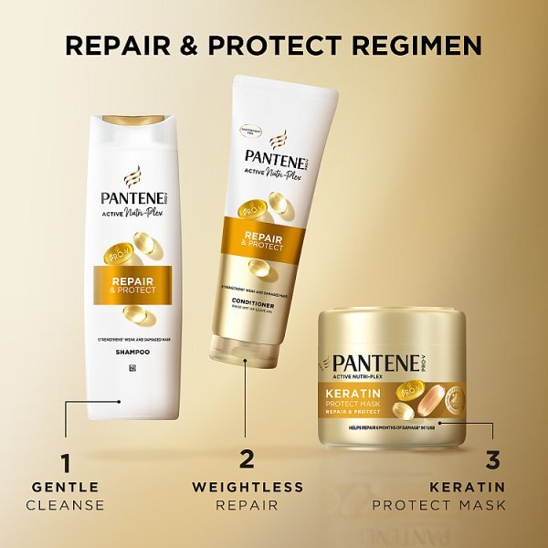 Pantene Repair & Protect Shampoo With Pro-V Nutrient 90ML