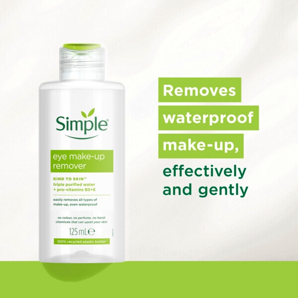 Simple Kind to Skin Eye Make-Up Remover 125ml