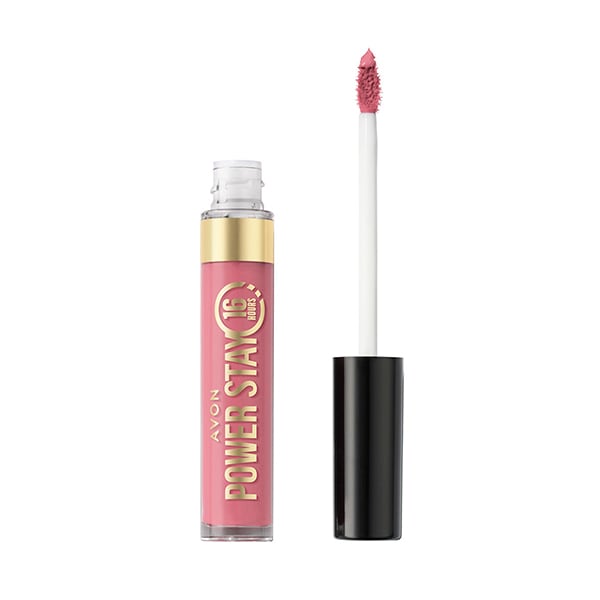 Avon Power Stay 16-Hour Liquid Lip Colour Persistent Pink