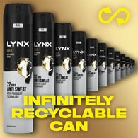 Lynx Men Gold Antiperspirant Deodorant Aerosol 250ml