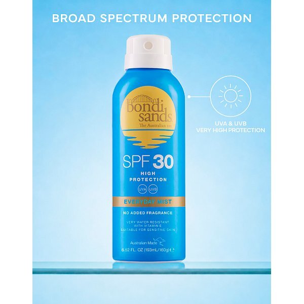 Bondi Sands Spf 30 Aerosol Mist Spray Frgrance Free 160G