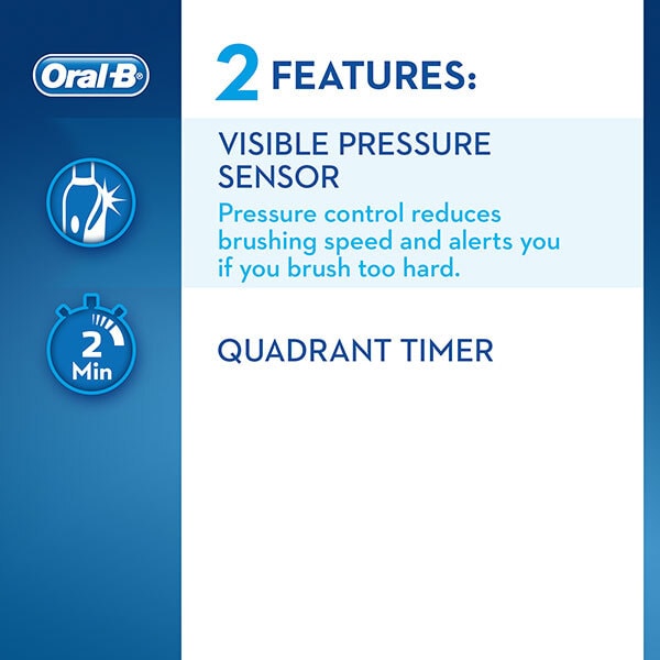 Oral-B Pro 2 Black Electric Toothbrush & Travel Case