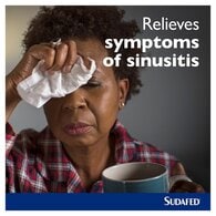 Sudafed Decongestant Tablets 12s